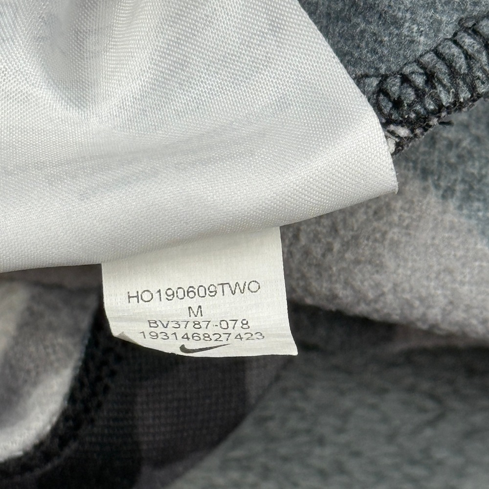 Nike Dri-FIT Pullover Hoodie Sweatshirt Camo Print Black Gray‎ Kids Medium - Picture 2 of 8